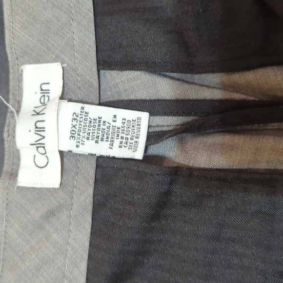Calvin Klein Dress Pant, Size 30x32 - Picture 6 of 6